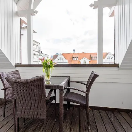Strandvillen - 1-raum-ferienwohnung Mit Balkon Ah-722 Binz