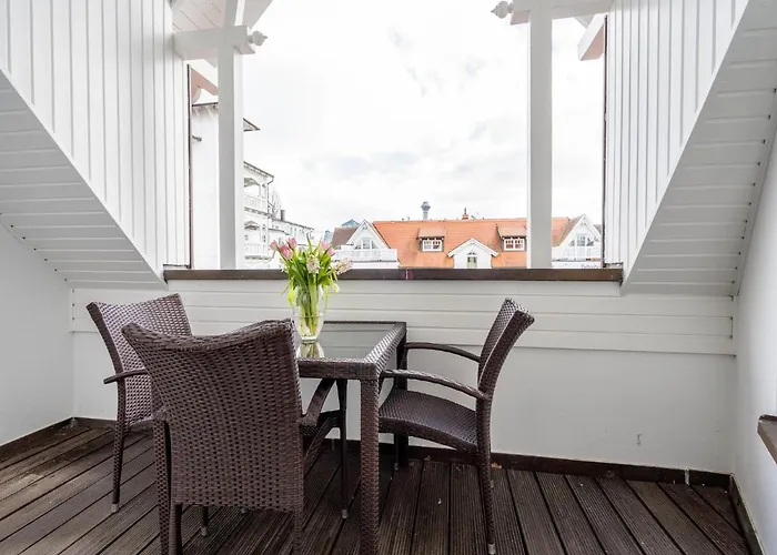 Strandvillen - 1-raum-ferienwohnung Mit Balkon Ah-722 Binz